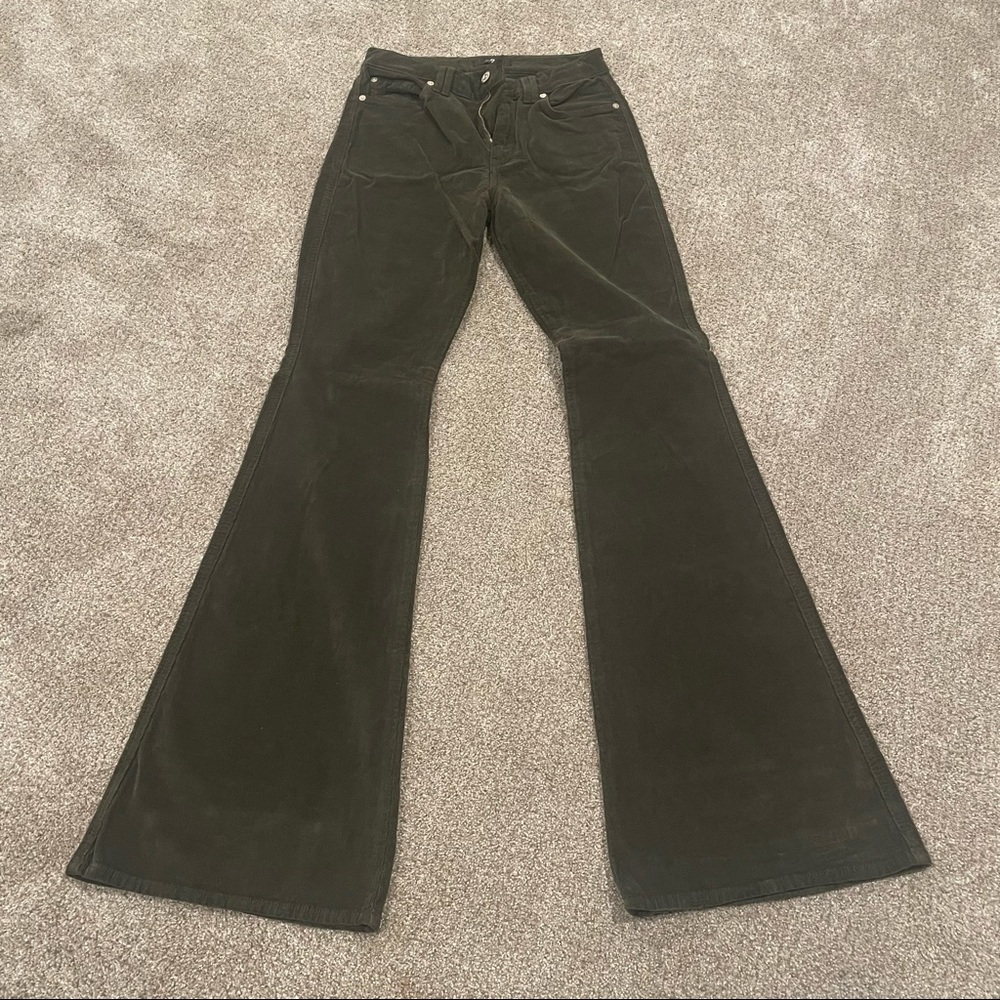 7 For All Mankind Flare Corduroy Jeans